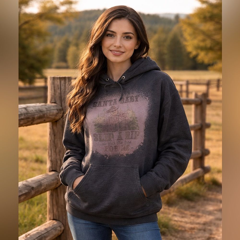 Hands ecosmart Sz M/M/M Yellowstone fans sweatshirt with hoodie